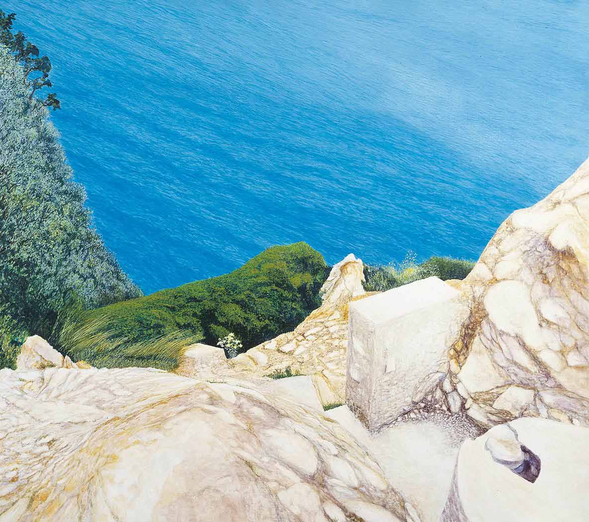 Pierre Montant _ Artiste peintre _ Suisse _ Tableaux _ Années 1990 _ Les vertiges d'Euclide