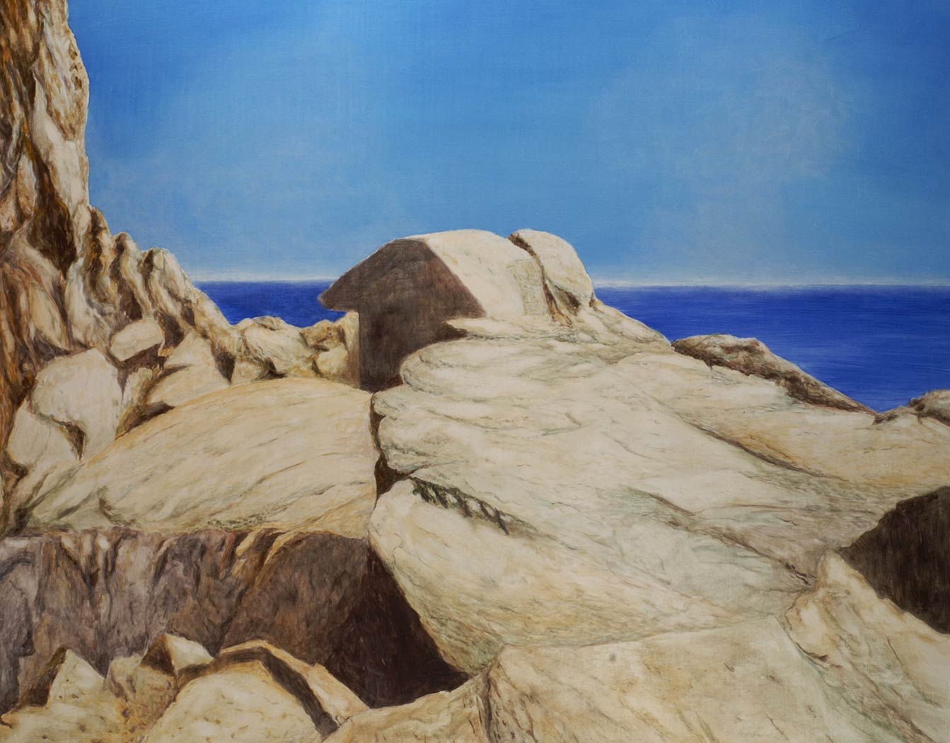 Pierre Montant _ Artiste peintre _ Suisse _ Tableaux _ Années 2000 _ Sphinx de mer