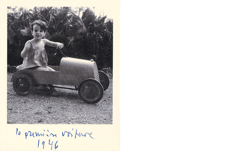 Pierre Montant's first car - 1946